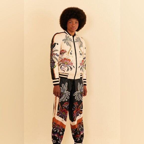 RARE Farm Rio CALCA BOLHA JARDIM CLASSICO LOCALIZADO Pants - Picture 4 of 12